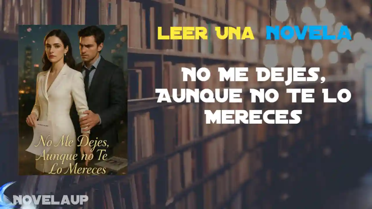 No Me Dejes, Aunque No Te Lo Mereces Novela