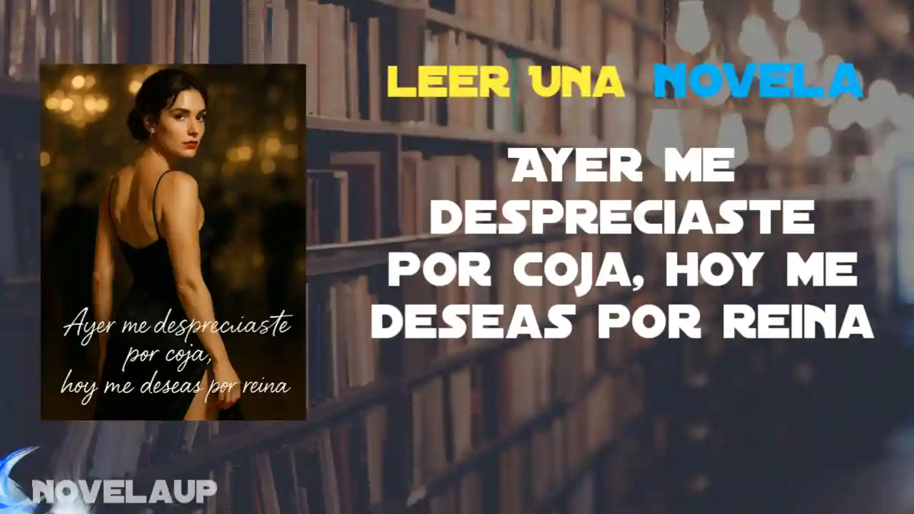 Ayer me despreciaste por coja, hoy me deseas por reina Novela