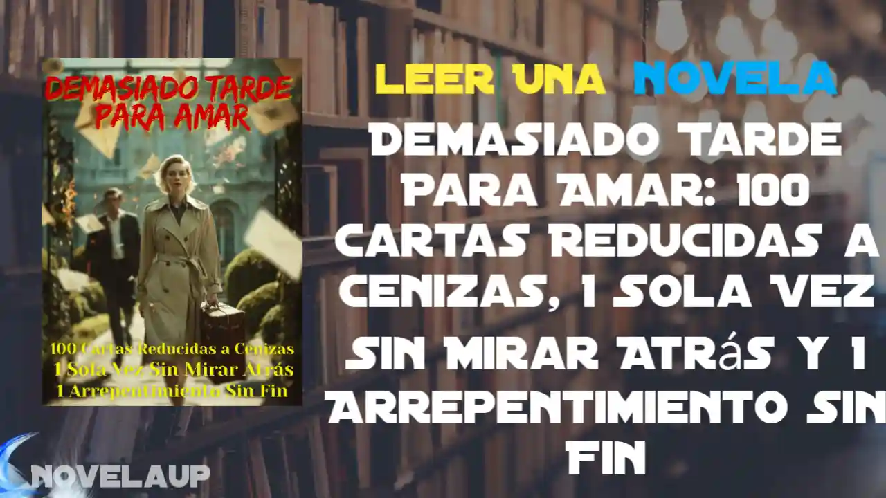 Demasiado Tarde Para Amar: 100 Cartas Reducidas a Cenizas, 1 Sola Vez Sin Mirar Atrás y 1 Arrepentimiento Sin Fin Novela