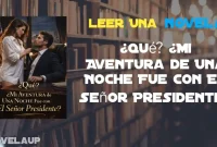 ¿Qué? ¿Mi Aventura de Una Noche Fue con El Señor Presidente? Novela ¿Qué? ¿Mi Aventura de Una Noche Fue con El Señor Presidente? Novela