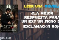 ¿La mejor respuesta para un ex? Un signo de exclamación rojo Novela